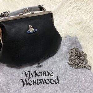 Vivienne Westwood Leather Granny Frame Bag